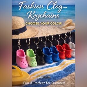 Mini Shoe Keychain - Choose 1 Color